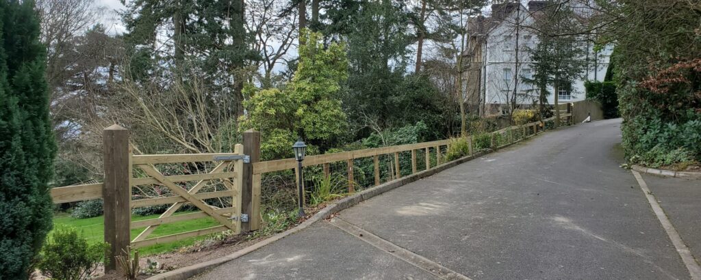 Paddock Garden Fencing Little Malvern Farm Malvern Fencing and Landscaping Services