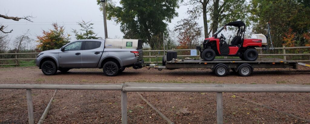 Wood Farm Paddock Maintenance, Gloucestershire