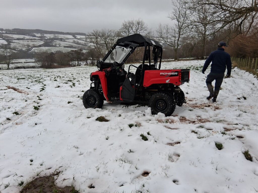 Paddock Maintenance services Shropshire Little Malvern Farm
