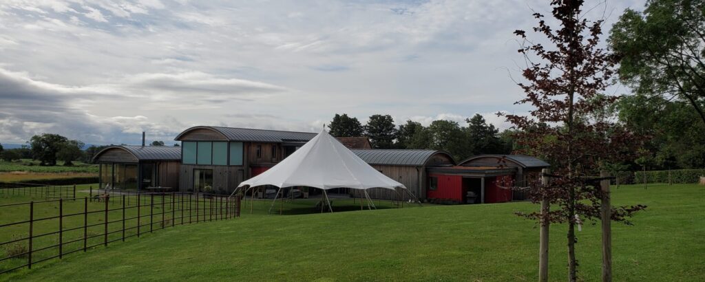 Marquee hire Herefordshire Little Malvern Farm”